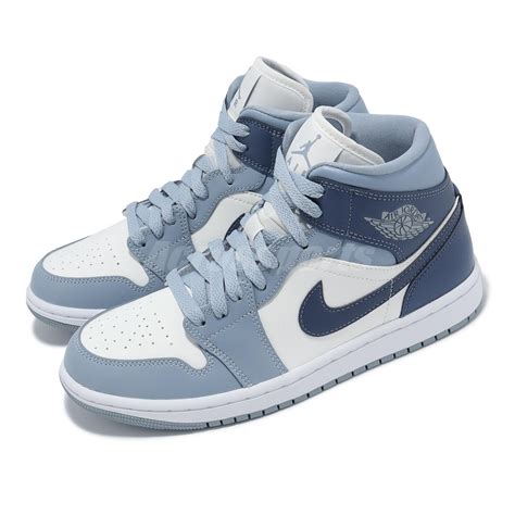 jordan 1 mid diffused blue shoes